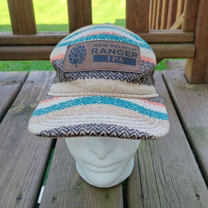 New Belgium Brewing Ranger IPA Snapback Hat Brown Mesh